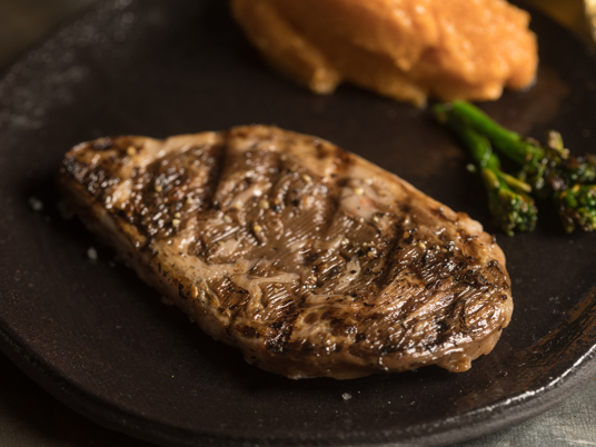 Cultivated steak from Aleph Farms