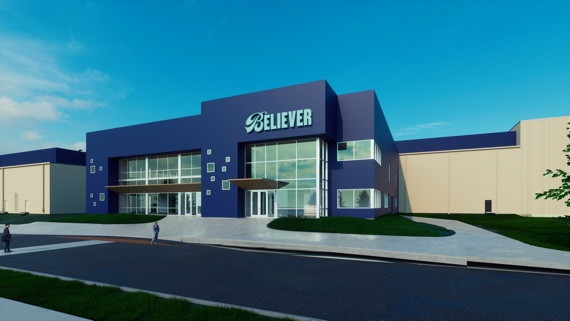 Believer Meats plant in Wilson, N.C.