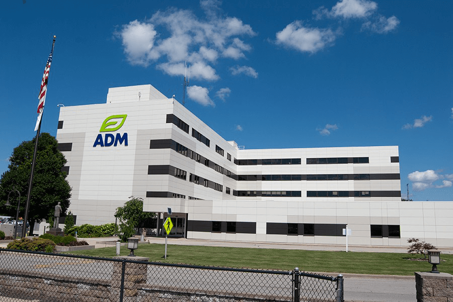 Photo of ADM's north american headquarters