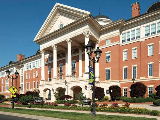 External shot of the entrance to NCFIL