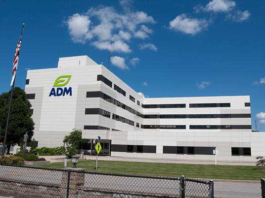 ADM office building with logo